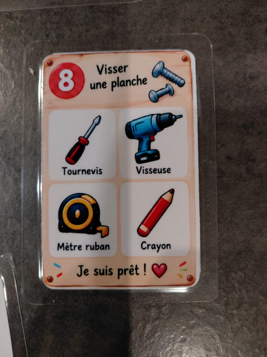 Je bricole avec papa