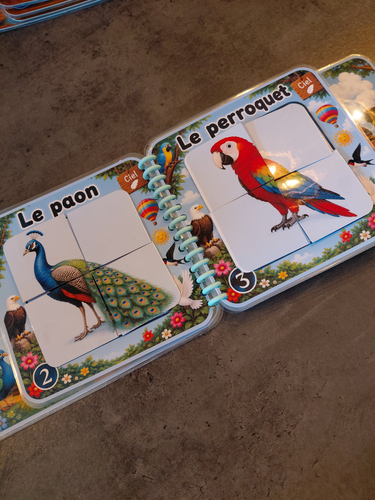 🧩 Mes Premiers Puzzles 🦁🐠🦉🐄🦜