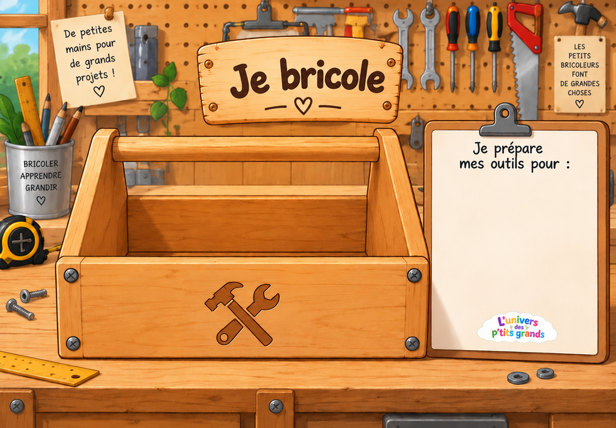 🔨 JE BRICOLE – PDF IMPRIMABLE