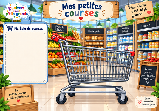 🛒 MES PETITES COURSES – PDF IMPRIMABLE