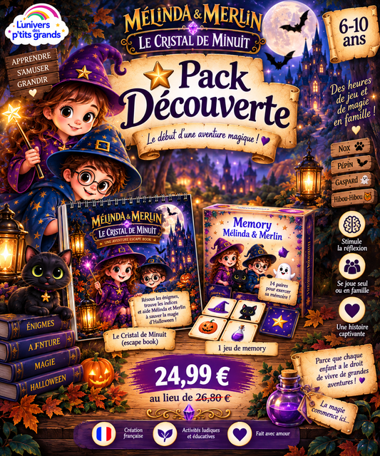 Pack - Le cristal de Minuit