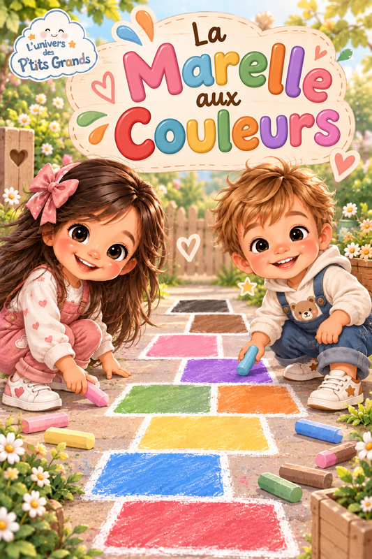 🌈 La Marelle aux Couleurs – PDF imprimable A5