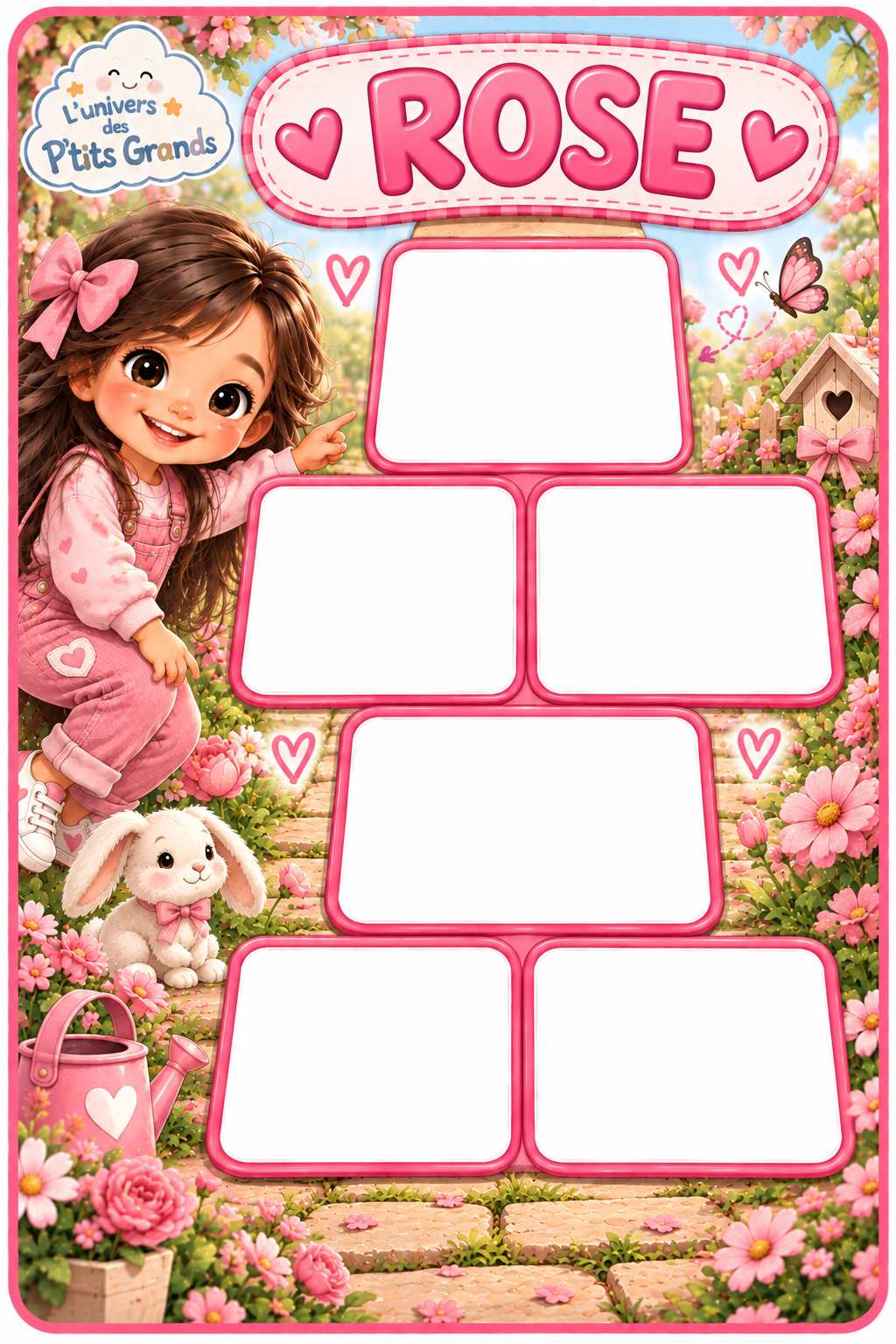 🌈 La Marelle aux Couleurs – PDF imprimable A5