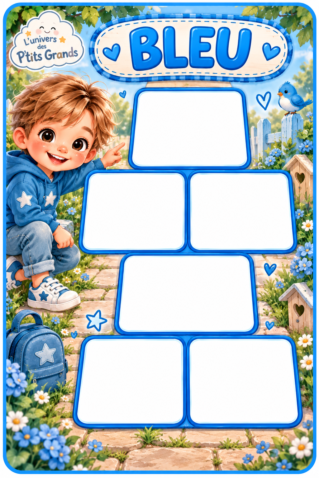 🌈 La Marelle aux Couleurs – PDF imprimable A5