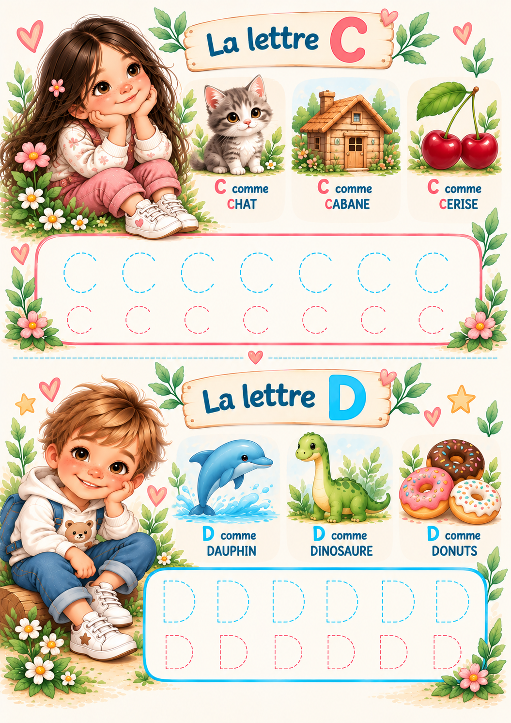 🌈 La Ronde des Lettres – PDF imprimable