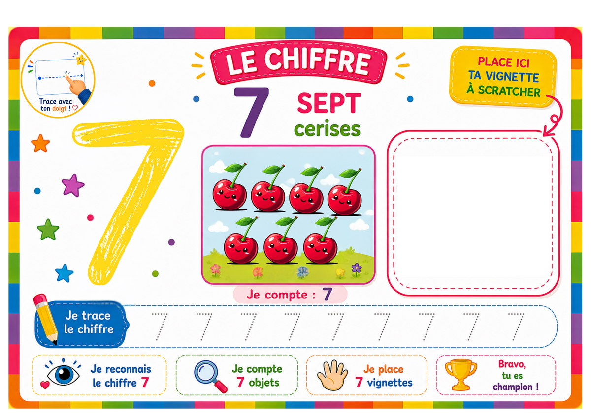 🌈 La Farandole des Chiffres