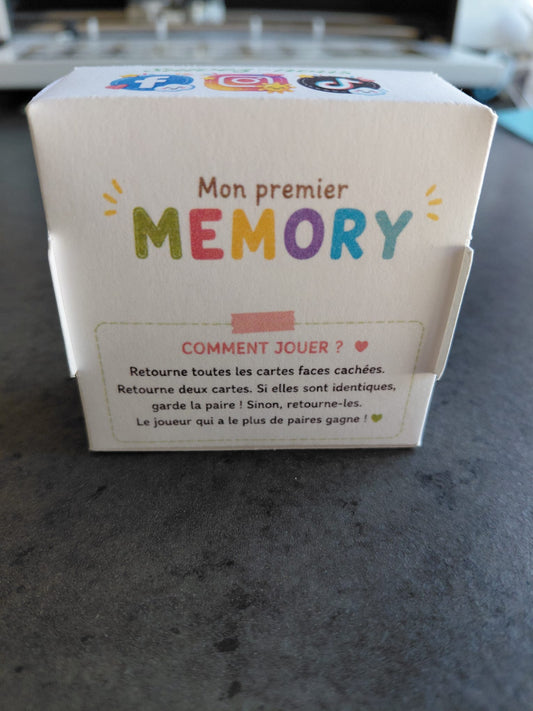 🧠🌈 Mon Premier Memory – Kit à assembler soi-même