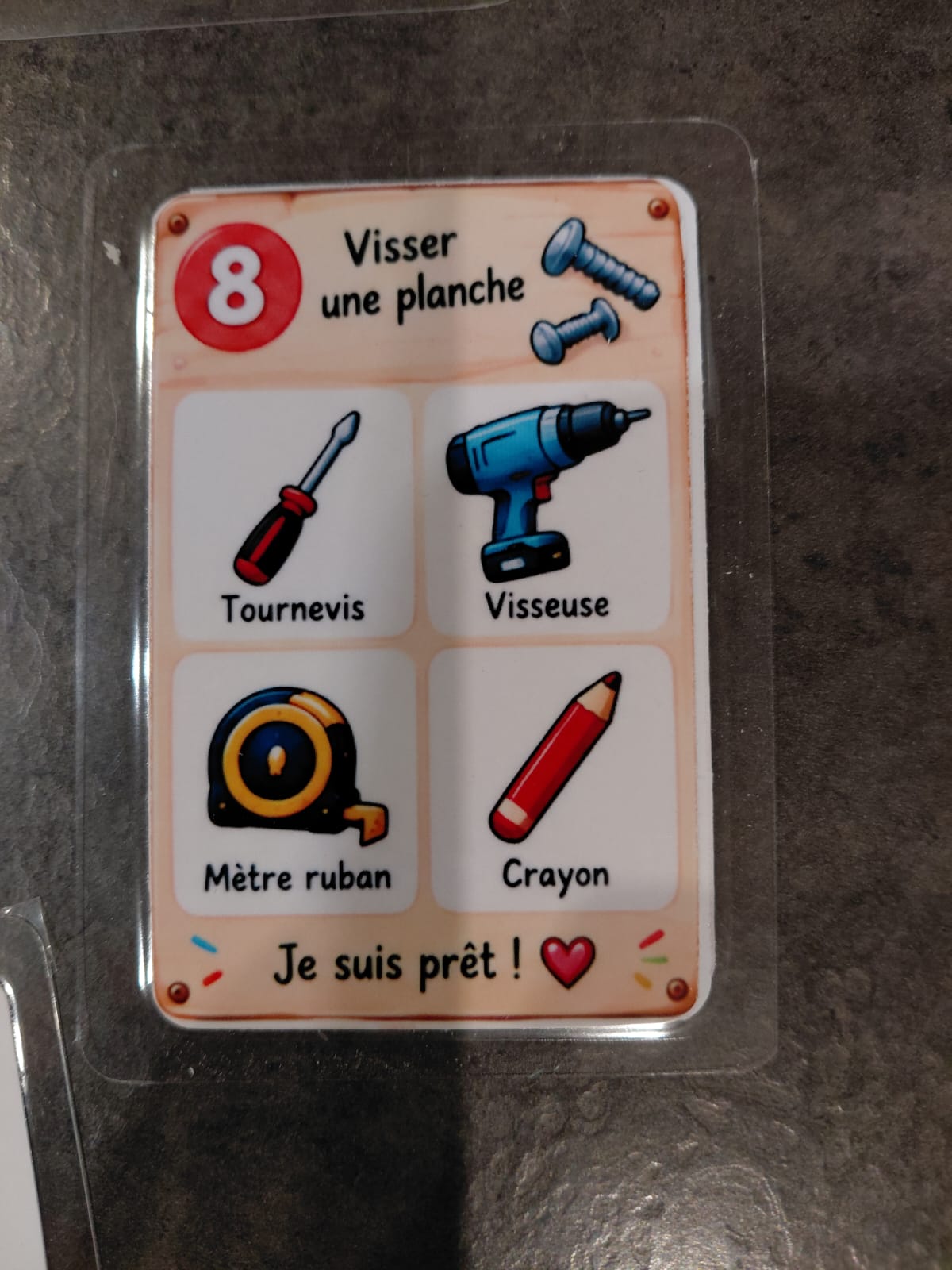 Je bricole avec papa