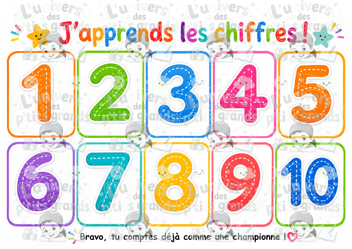 🌈 Mes Premières Découvertes – (Set éducatif plastifié)