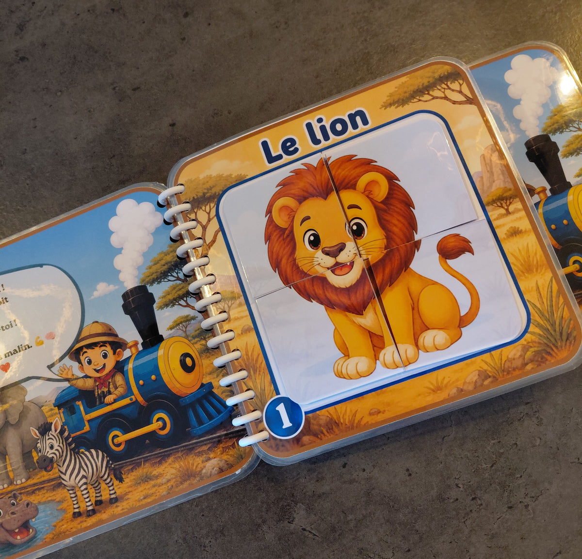 🧩 Mes Premiers Puzzles 🦁🐠🦉🐄🦜