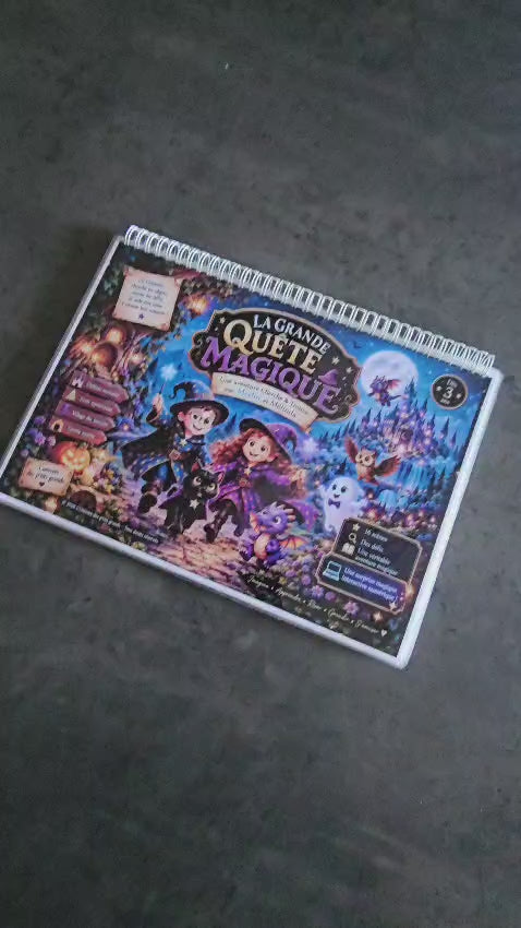 ✨ La Grande Quête Magique – Cherche & Trouve | Dès 3 ans livret d'activité
